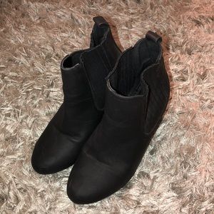 Charlotte Russe Black Booties